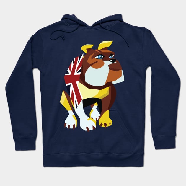 British Bulldog Hoodie by nickemporium1